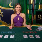 Ilustrasi nilai kartu dan poin dalam permainan Baccarat